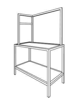 MOBILIER D'EXPOSITION