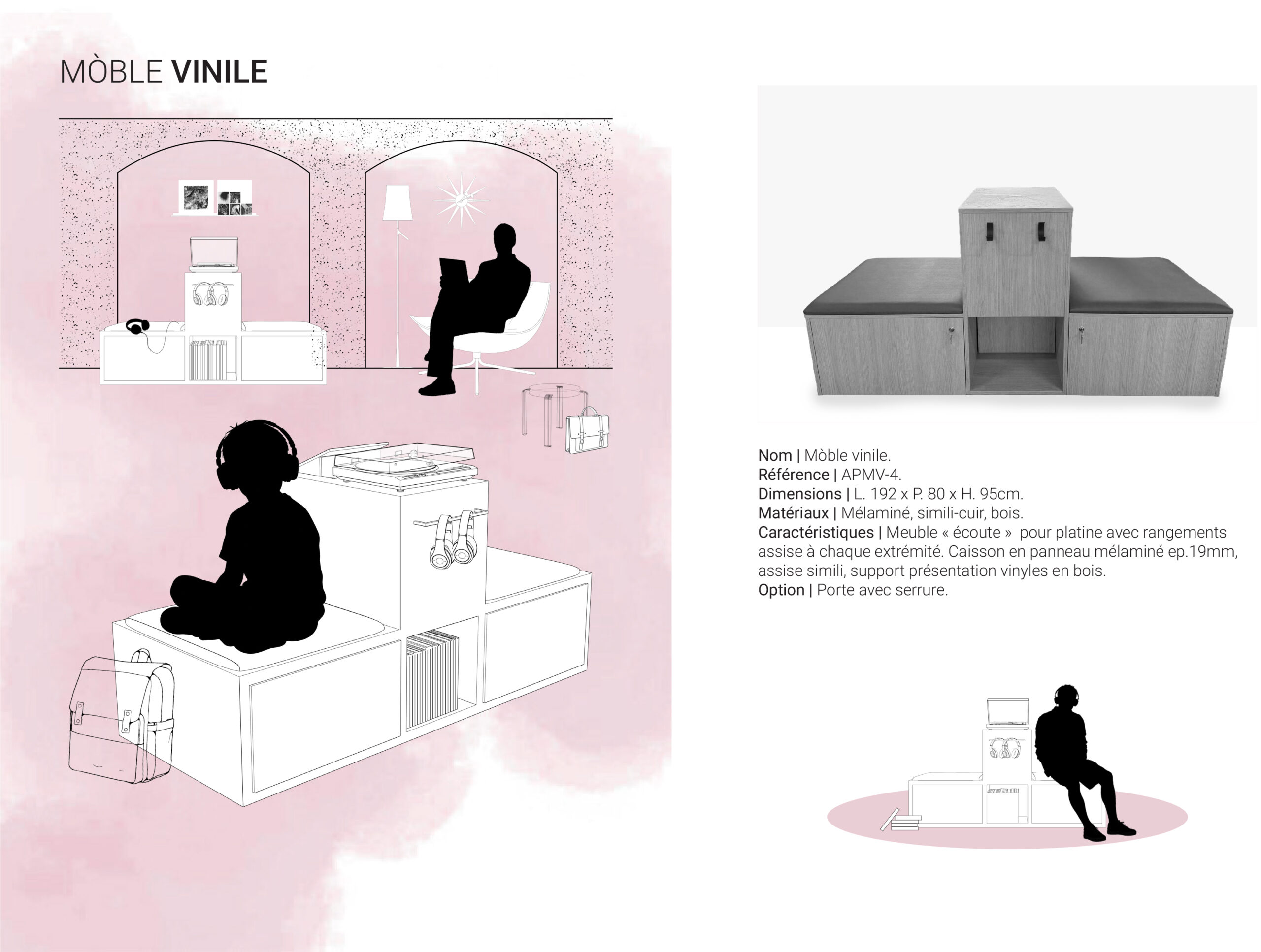 Page étagère MOBLE VINILE_cat des éditions Nouveautés II
